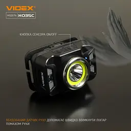 Налобний ліхтар Videx VLF-H035C [144605] - мініатюра 4