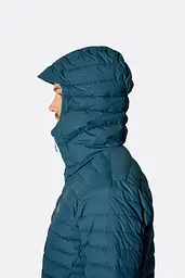 Чоловічий пуховик Rab Microlight Windstopper Hoody L Чорний - мініатюра 6