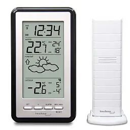 Метеостанція Technoline WS9130 Silver/Black (WS9130) - мініатюра 2