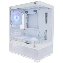 Корпус 1stPlayer Mi2-A-WH-2F7R-W-1F7-W Білий без БЖ