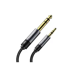 Кабель мультимедійний Essager 3.5 mm M - 6.35 mm M чорний 1.2 м (EYPMM-XL0G-P) - мініатюра 4