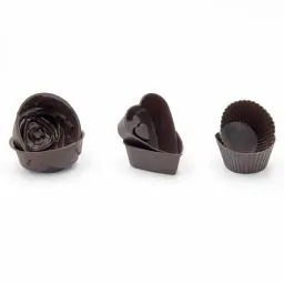 Набір форм для випічки мафінів фігурних силікон Lessner Chef Choco на 6 шт (10274) - мініатюра 3