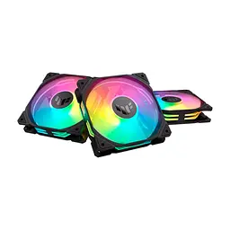 Кулер до корпусу ASUS TUF GAMING TR120 FAN ARGB BLACK 3IN1 (90DA0090-B09020)
