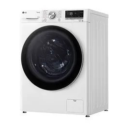 Прально-сушильна машина LG фронтальна, 9(6)кг, 1400, А, 56см, дисплей, пара, інвертор, білий (F4V7VG1W) - мініатюра 6