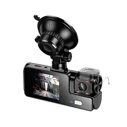 Автомобільний відеореєстратор HOCO DI60, Black, Box - мініатюра 3