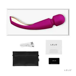 Вібромасажер LELO Smart Wand 2 Medium Deep Rose - мініатюра 3