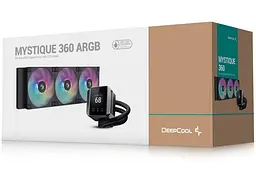 СВО Deepcool Mystique 360 ARGB Black (R-LX750-BKADSNC-G-1) - мініатюра 6