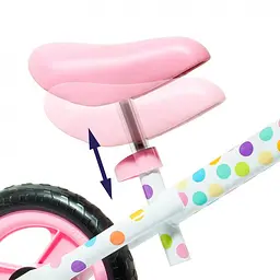 Біговел дитячий Molto Minibike рожевий (24212) - мініатюра 5