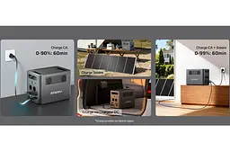 Портативна зарядна станція AFERIY Nomad AFP180 PPS 1800W 1024Wh LiFePO4 MPPT 500W - мініатюра 7