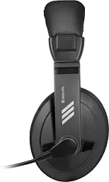 Гарнітура Defender Gryphon HN-750, 2х3,5мм, Black (63750) - мініатюра 4