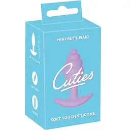 Анальна пробка Cuties Plugs Purple - мініатюра 8