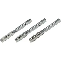 Мітчики ручні M 15x2.0 DIN 352, HSS-G (компл. 3 шт.) VOLKEL 27356