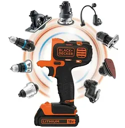 Багатофункціональний інструмент Black&Decker MT218KB - мініатюра 5