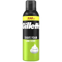 Піна для гоління Gillette Classic Лайм 250 мл (8006530159111)