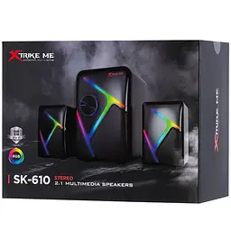 Акустична система 2.1 Xtrike Me SK-610 11 Вт LED USB - мініатюра 4