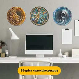 Пазл деревяний Коло Зодіаку, А3, Деревяна коробка 200 елементів - мініатюра 6