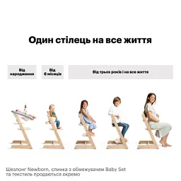 Стілець для годування Stokke Tripp Trapp, Natural (натуральний) (100101) - мініатюра 7