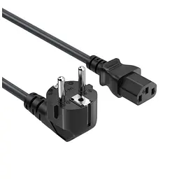 Кабель живлення C13 1.8m black ColorWay (CW-CBP082-BK)