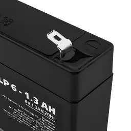 Акумулятор AGM LP 6V - 1.3 Ah Silver - мініатюра 3