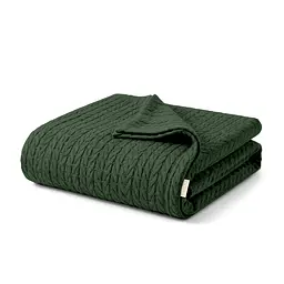 Плед-покривало Cosas Knitted Braid Agave косичка 75х95 см (Blanket_54Agave_KnittedBraid_75x95)
