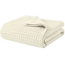 Плед покривало Cosas Biscuit Greek Waffle 240х260 см вафельне (Blanket_05Biscuit_GreekWaffle_240x260)