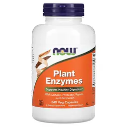 Фермент для Травлення Plant Enzymes - 240 вег. капсул