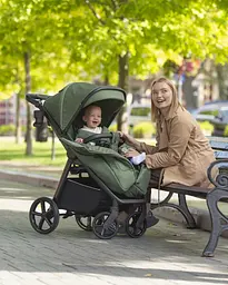 Коляска прогулянкова в трьох положеннях Bravo SL CARRELLO від 6 місяців (22 кг) Бежевий - мініатюра 9