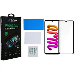 Захисне скло BeCover для Poco M5 4G Black (708148) - мініатюра 3