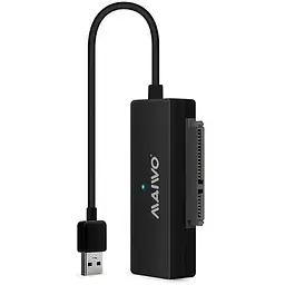 Адаптер Maiwo USB 3.0 to HDD SATA 2,5"/3,5"/5,25"/SSD, PA 2V/2A black (K10435A)