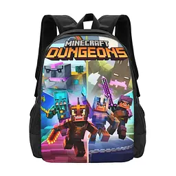 Шкільний рюкзак Майнкрафт Minecraft для хлопчика, місткий та легкий
