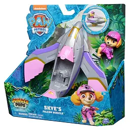 Великий рятувальний автомобіль-трансформер Spin Master PAW Patrol Джунглі Цуценячий патруль з водієм Скай (SM17776/0617) - мініатюра 2