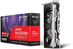 Відеокарта Sapphire AMD Radeon RX 6600 XT 8Gb Nitro+ (11309-01-20G) (GDDR6, 128 bit, PCI-E v4.0) Б/в - мініатюра 6