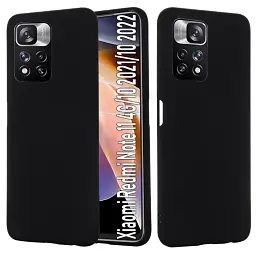 Силіконовий чохол BeCover для Xiaomi Redmi 10 2021/10 2022 Black (708120) - мініатюра 2