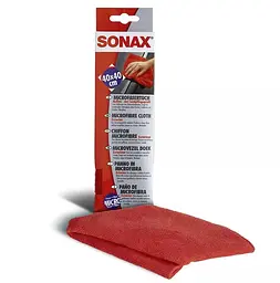 Серветка із мікрофібри для кузова Sonax Microfasertuch Außen, 40х40 см - мініатюра 3