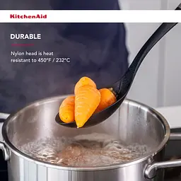 Ложка для сервіровки KitchenAid Coreline з прорізами сіра (KAS004OHCGG) - мініатюра 7
