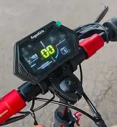 Електросамокат з сидiнням KugooKirin M4 PRO Plus NFC (1200W, 48V,23Ah) +Вольтметр та Ключ, 3 фари - мініатюра 3