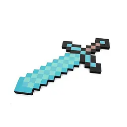 Алмазний меч Майнкрафт — Minecraft Оригінал 60 см - мініатюра 2