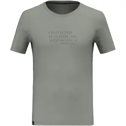 Футболка Salewa Eagle Poem Dry T-Shirt Men 48/M Grey