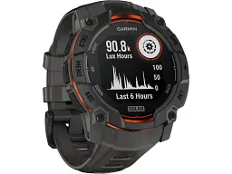 Смарт-годинник Garmin Instinct 3 50mm Solar Black with Charcoal Band (010-02935-00) - мініатюра 3