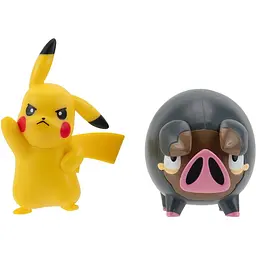Набір ігрових фігурок Pokemon W17 Пікачу та Лечонк (PKW3566) - мініатюра 2