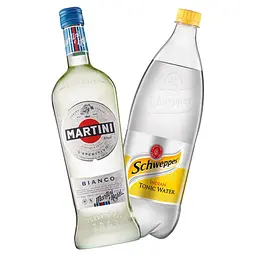 Коктейль Martini & Tonic (набір інгредієнтів) х13 на основі Martini Bianco - мініатюра 2
