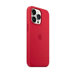 Силіконовий чохол CasePro Silicone Case with MagSafe Red для iPhone 13 Pro Max - мініатюра 2