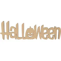 Заготовка Rosa Talent напис Halloween МДФ 45х14 см