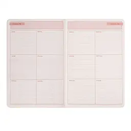 Діловий блокнот Leo Planner м'який А5 Garden 252774 320 аркушів блідо-рожевий - мініатюра 8