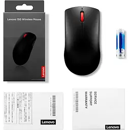 Миша Lenovo 150 Wireless Black (GY51L52638) [115504] - мініатюра 5