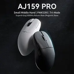 Миша Ajazz AJ159 PRO Charging Dock Black (AJ159-PRO-B) [141351] - мініатюра 4
