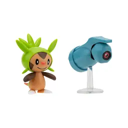Набор игровых фигурок Pokemon Чеспин Белдум полимер 5 см - миниатюра 3