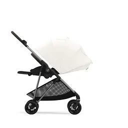 Коляска Cybex Melio Canvas White (з бампером) (524000039) - мініатюра 4