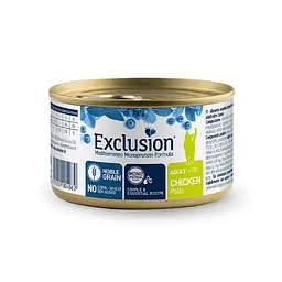 Консерва для дорослих котів Exclusion Cat Adult Chicken з куркою 85 г