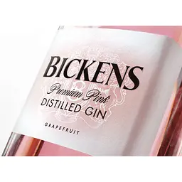 Набір: джин Bickens Premium Pink Grapefruit 40% 1.4 л (0.7 х 2 шт.) - мініатюра 4